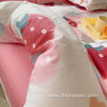 Strawberry jam bed sheet cover bedding pillowcase set